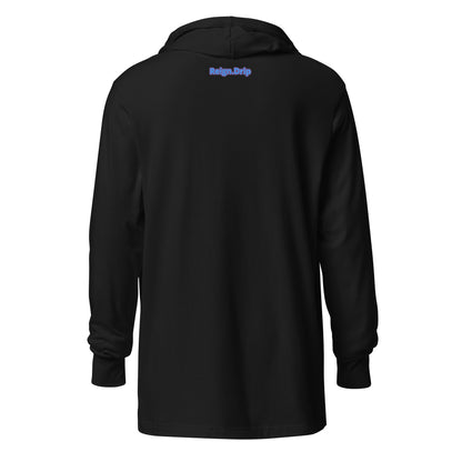 Hooded long-sleeve tee