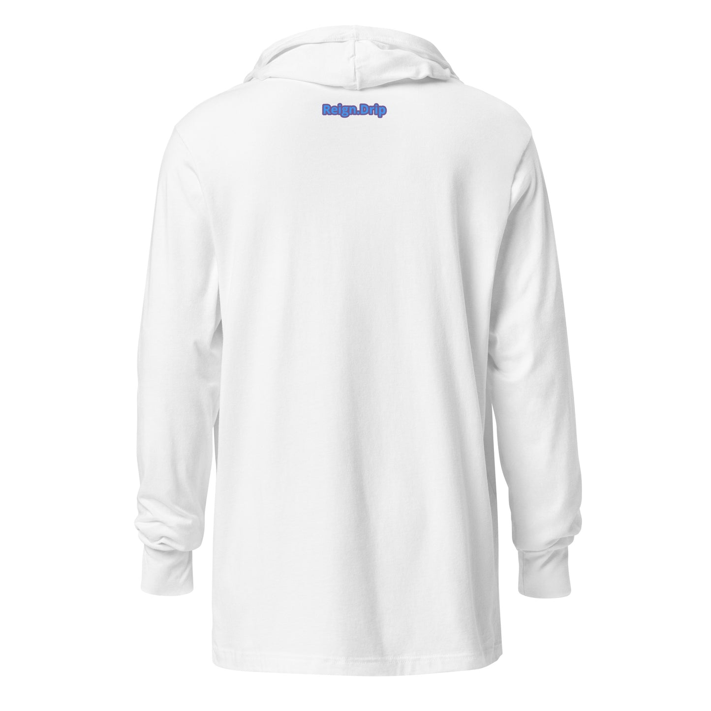 Hooded long-sleeve tee