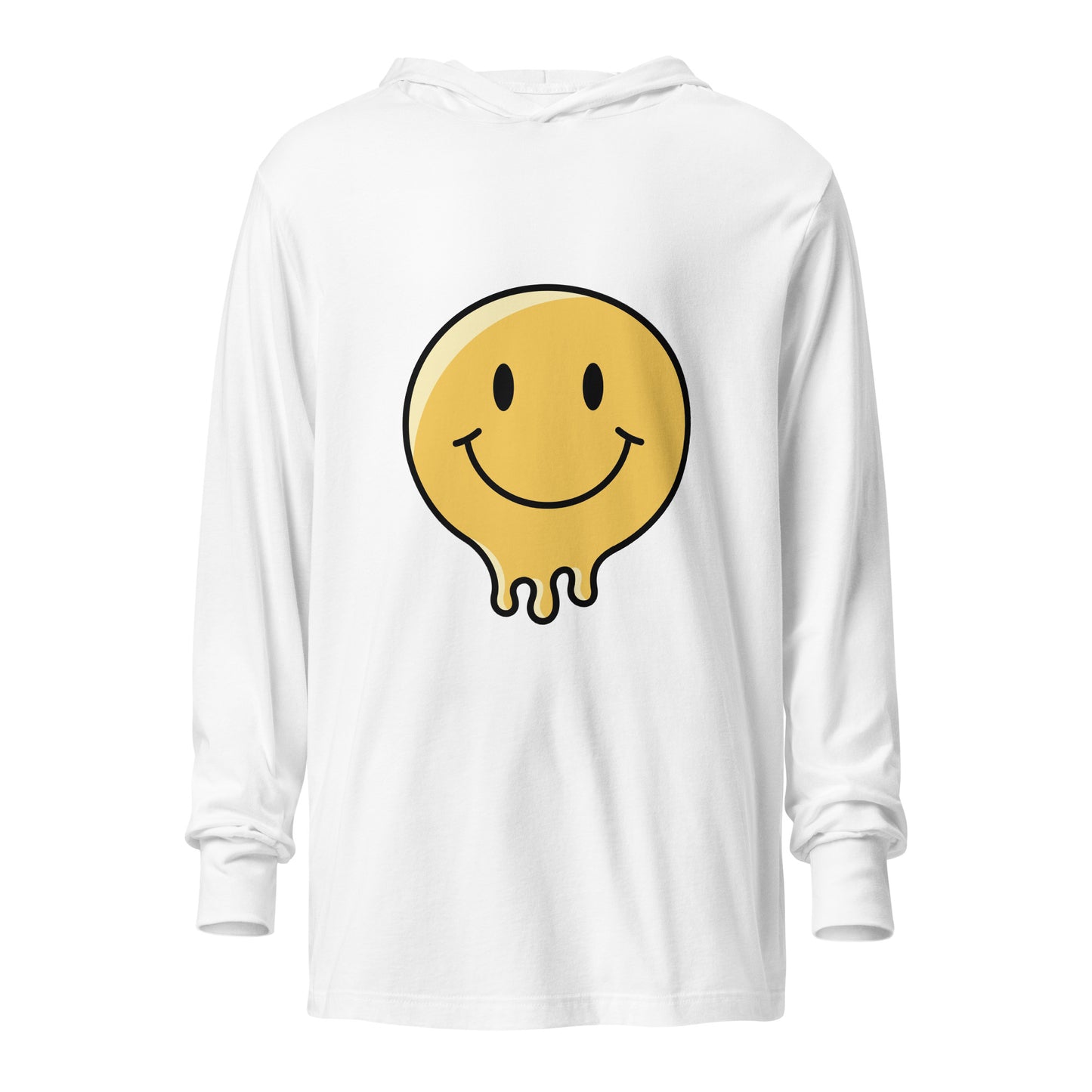 Hooded long-sleeve tee