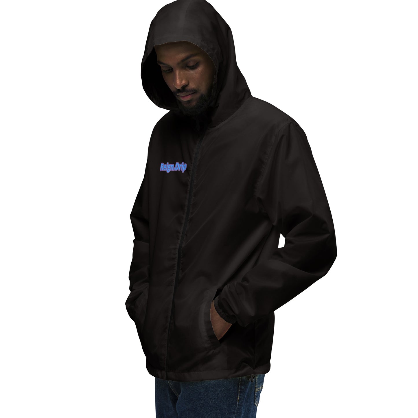 Unisex lightweight zip up windbreaker