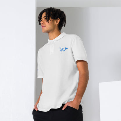 Unisex All is WHALE polo shirt